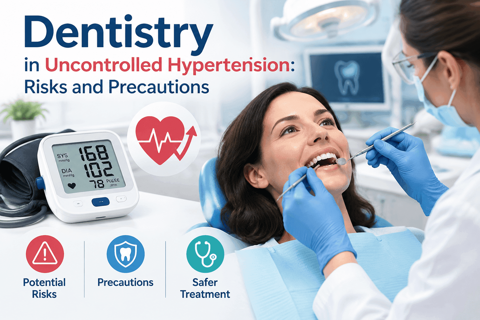Dentistry in Uncontrolled Hypertension: Risks and Precautions