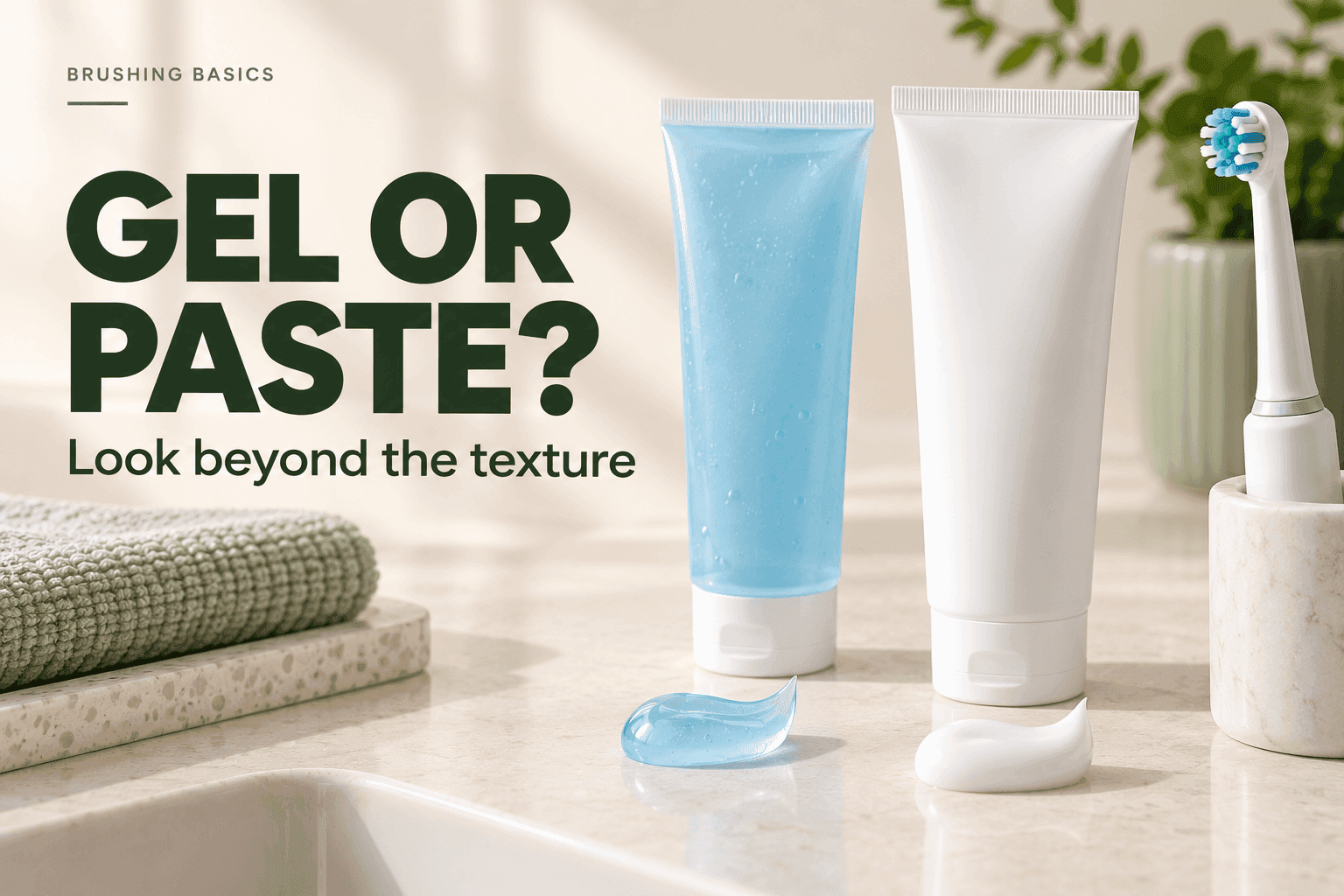 Gel vs. Paste Toothpaste: What’s the Difference?