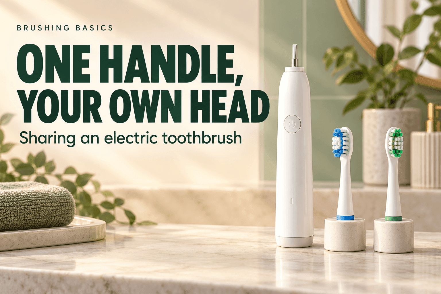 Can You Share an Electric Toothbrush Handle With Separate Heads?