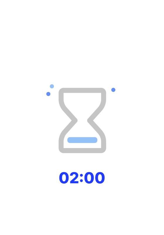 2-minute timer